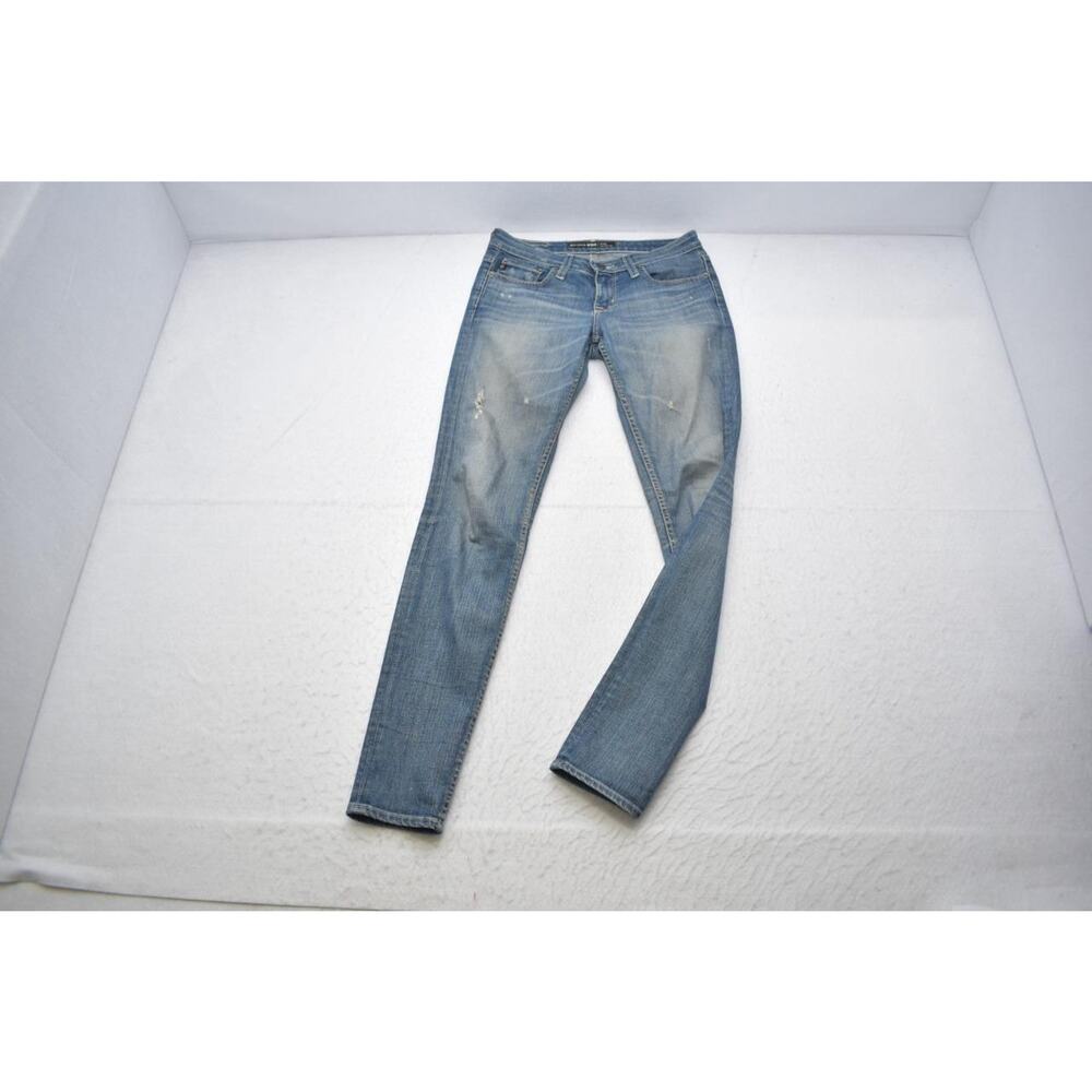 Big Star Remy‎ Low Rise Fit Skinny Stretch Denim Blue Jeans Womens Size 26 x 32